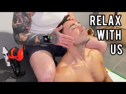 ASMR Total Relaxation | Scalp, Neck & Face Massage for Men