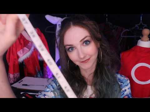 ASMR Measuring You at the Cosplay Shop