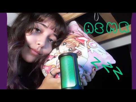 ASMR - te colocando para dormir!!