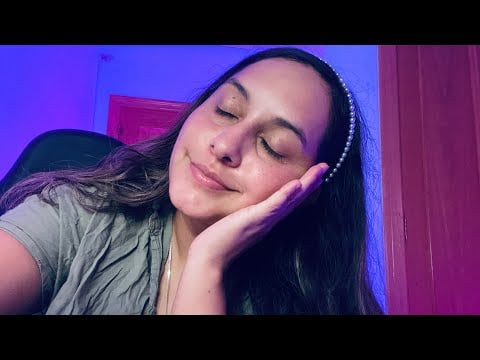 ASMR ✨ PARA DORMIR PROFUNDO , MIENTRAS TE LEO UN CUENTO 📕♥️ [handsounds, susurros]