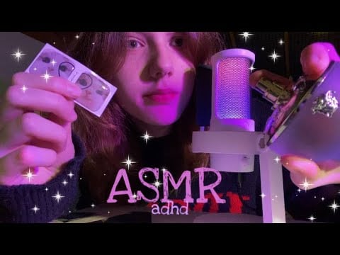 asmr быстрая проверка на внимание (сдвг??), но ты говоришь только да // звуки рук, рта🎀