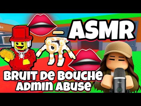 ASMR Français • BRUIT DE BOUCHE INTENSE ET ADMIN ABUSE SUR STEAL A BRAINROT ROBLOX (Mutation divine)