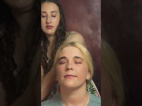 fall right asleep with this back & shoulder massage on a real person