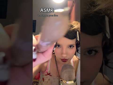 𑣲ASMR || drawing on your face ✍️
