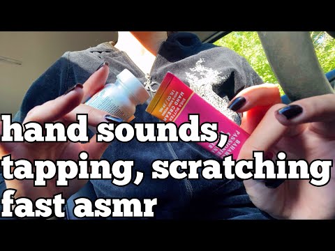 tapping, hand sounds asmr || lofi asmr