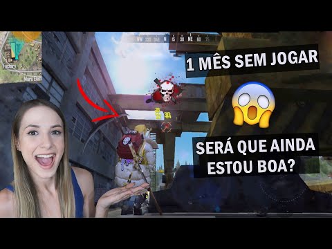 ASMR FREE FIRE - VOLTEEEEI E JOGUEI NO MAPA NOVO PELA PRIMEIRA VEZ! VEJA MINHA REAÇÃO 😱