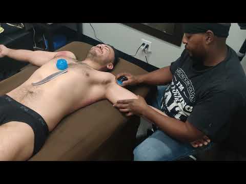 Chest and Shoulder Sports Massage (No Music)