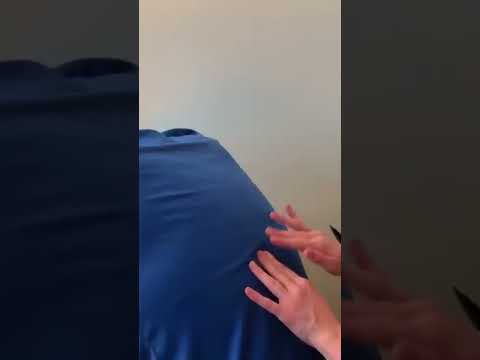 ASMR Back Tapping Massage #asmrrealperson #asmrforsleep #relaxationmassage