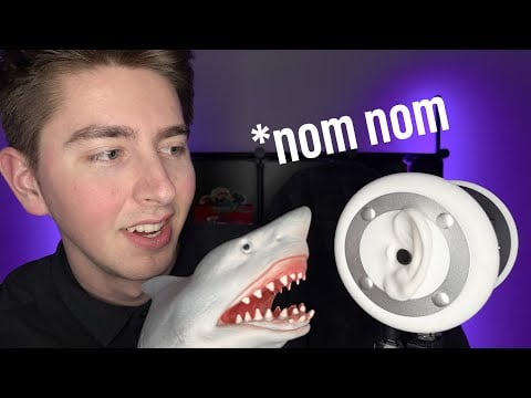 Tingliest ASMR Mouth Sounds and Sensiitve Ear Tapping