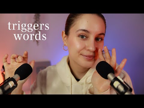 ASMR con muchos SUSURROS y "S" ✨ (triggers words, palabras repetitivas)