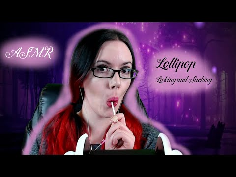 [ASMR] Lollipop licking and sucking 👅