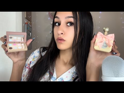 ASMR| Mean preppy bestie gives you a MAKEOVER at her sleepover?! 🙄