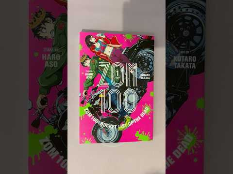 ASMR Tapping On Zom 100: Bucket List Of The Dead #ASMR #Shorts