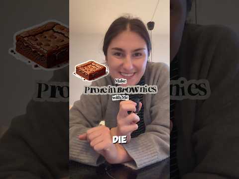 Protein Brownies 😍#proteinsnack #proteinbrownies #gym