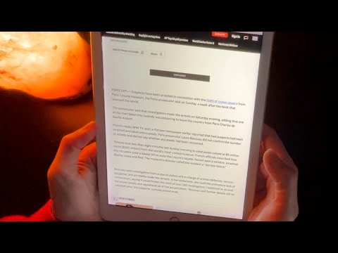 Breaking News Louvre Museum Jewelry Heist ~ ASMR 