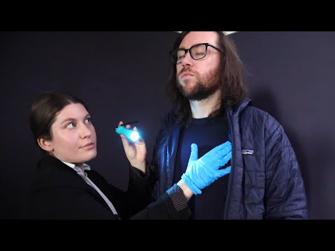 [ASMR] Full Pat Down & Body Search | Metal Detector, Evidence Collection