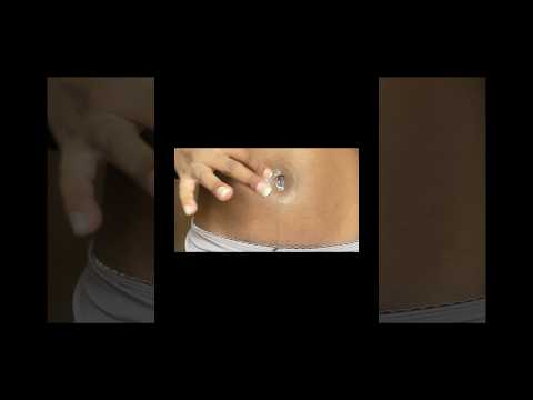 ASMR Cream On Bellybutton #asmr #bellybutton #wetsounds