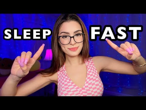 ASMR to Fall Asleep FAST 😴 10 Minute Deep Sleep Challenge 💤