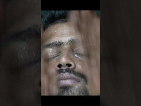 Crunchy Neck Cracking And Head Scratching Massage By Old Barber ASMR #shorts #neckcracking