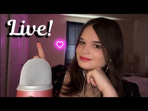 ASMR Lets Do Your FAV Triggers Live!