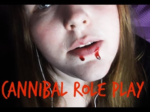 [ASMR] Deep Ear Eating Cannibal Role Play, Close Up Whisper, RolePlay Binaural