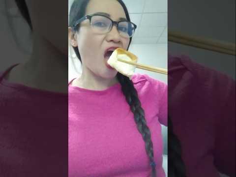 EATING BREAD ONE TIME BITE#mukbang #shortsfeed #everyone #food #foodie #bread