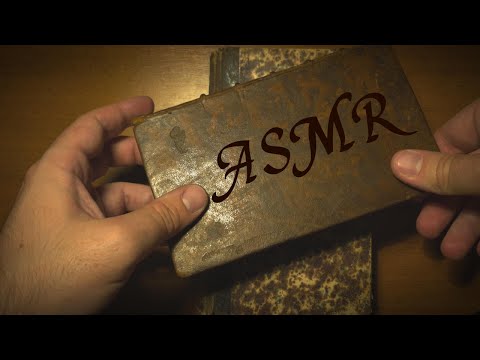 ASMR Old German Books