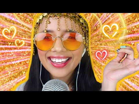 ASMR HIPPIE LIMPANDO SUAS ENERGIAS