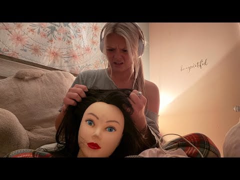 ASMR getting rid of your Lice!! Rude chaotic RP!! 💕