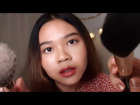 ASMR Thai | Big Sister Does Your Party Makeup | พี่สาวใจดีแต่งหน้าให้คุณไปงานปาร์ตี้ 🇹🇭