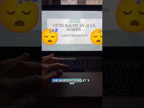Gute Nacht an alle, außer.. - Urlaubs Edition #asmr