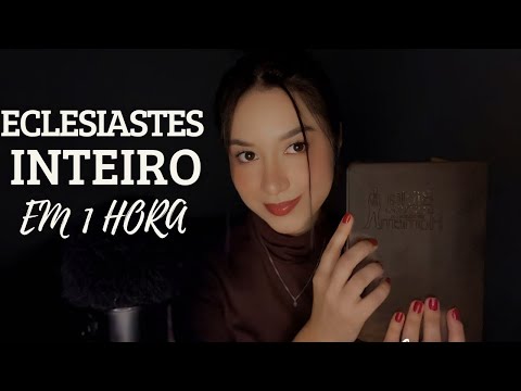 Leitura Completa de Eclesiastes com Voz Suave e Acalmante | ASMR Cristão