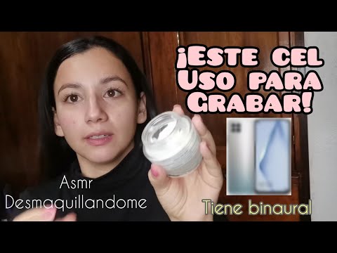 ASMR EL CELULAR PERFECTO PARA GRABAR ASMR [soft spoken] HABLANDO MIENTRAS ME DESMAQUILLO