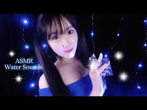 ASMR(Sub✔)Refreshing Water Bottle Sounds 1hour No talkingㅣSpray bottles, pouring, splashing triggers