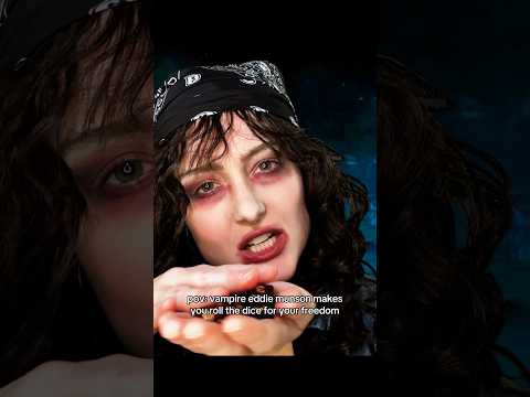 vampire eddie munson makes you roll dice for your freedom #asmr #strangerthings