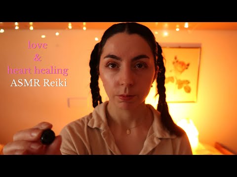 ASMR Reiki | love & heart healing | shadowwork | moving on | self love | improved love perception