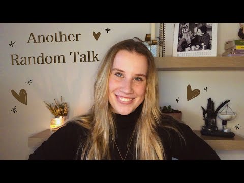 Random Talk im März 🌸 | Kein Video, Geburtstag, Arbeit | German ASMR | Rampling, Tapping