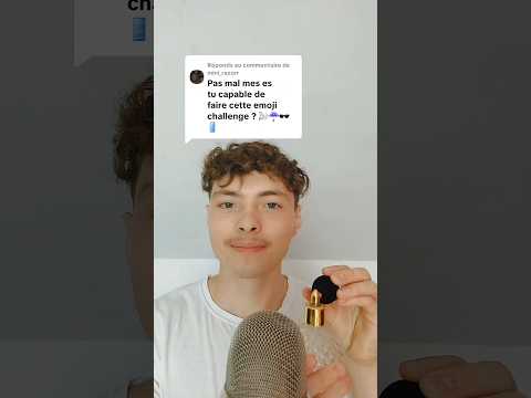 asmr mon meilleur emoji challenge