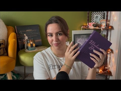 cozy book asmr ☁️✨💜
