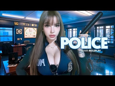 ¡ALTO AHÍ! ASMR policía te detiene ​​y se enamora de ti👮🏻‍♀️ ROLEPLAY