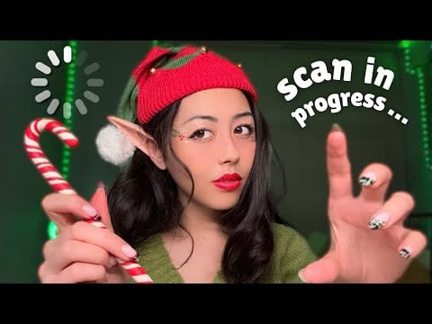 ASMR Elf Scans & Behavioural Tests 🎄 Naughty or Nice Evaluation (Personal Attention, Soft Spoken)