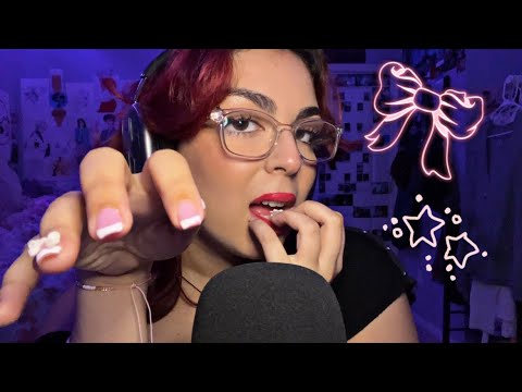 ASMR | fast & aggressive nail and teeth tapping