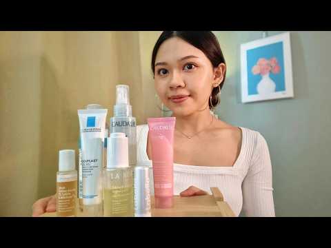 ASMR Doing Your French Skincare Routine🧴คนไทยในฝรั่งเศสเอาสกินแคร์ดีๆ มาดูแลผิวให้คุณ