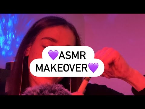 ASMR doing your makeup! (for sleep and relaxation)