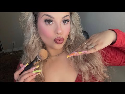 ASMR  | Doing My Makeup 🎀💄 & Answering Your Questions ✨