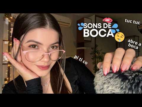 ASMR | Sons de Boca Bem Lento 😴✨