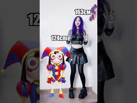 Moore 🎈TADC heights 🎪Jax #tadc #tadcedit #ragatha #digitalcircus #height #pomni #jax