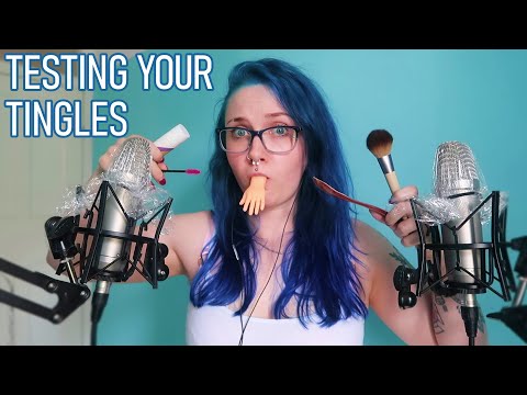 ASMR ✨ TESTING YOUR TINGLES ✨ 5 LEVELS, 5 CRINKLES | Brushes, Spoon & GLUE 😍