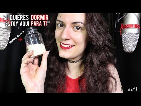 ♡ASMR español♡ SI QUIERES DORMIR, ESTOY AQUÍ PARA TI. ♥ |Cosquillas|