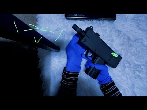 ASMR Gun Tapping (No Talking) (° × ° )